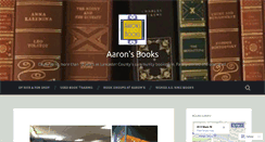 Desktop Screenshot of aaronsbooks.com