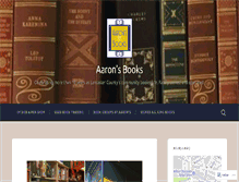 Tablet Screenshot of aaronsbooks.com